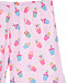 Розовая пижама с принтом &quot;пироженые&quot; Kissy Kissy | Фото 5