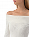 Белое мини-платье с открытыми плечами Self Portrait | Фото 8