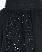 Черная юбка со стразами Balmain | Фото 3