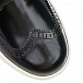 Черные туфли с логотипом на липучке Dolce&Gabbana | Фото 7