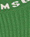Зеленый свитер с лого MSGM | Фото 4