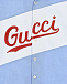 Голубая рубашка с логотипом GUCCI | Фото 3