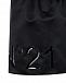 Черная мини-юбка с глянцевой аппликацией No. 21 | Фото 5