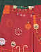 Пижама с новогодним принтом, красная Eirene | Фото 5