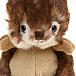 Игрушка мягконабивная Бельчонок Baby Brunis & Blixten коричневый, 12 см Bukowski | Фото 4