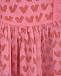 Розовое платье в сердечко Stella McCartney | Фото 3