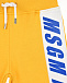 Желтые спортивные брюки с одним лампасом MSGM | Фото 3
