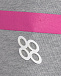 Серый джемпер с розовыми полосками GCDS | Фото 6