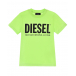 Салатовая футболка с логотипом Diesel | Фото 1