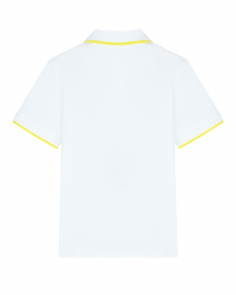 Белая футболка-поло с принтом &quot;фотоаппарат&quot; Marc Jacobs (The) Белый, арт. W25521 10B | Фото 2