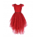 Красное платье со стразами Monnalisa | Фото 1