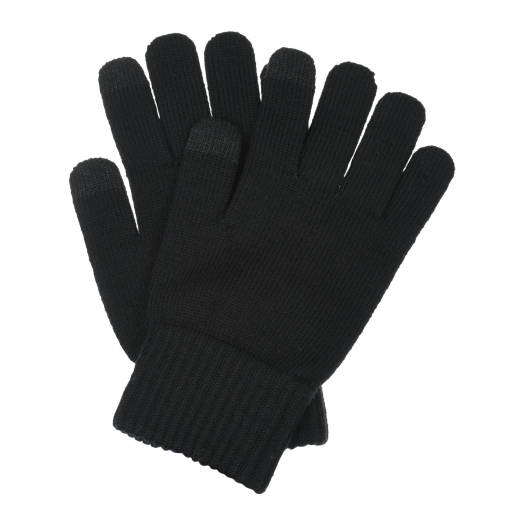 Черные перчатки с Touch Screen Norveg | Фото 1