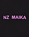 Футболка с надписью &quot;NZ MAYKA&quot; Natasha Zinko | Фото 3