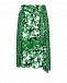 Зеленая юбка с плиссированными вставками Iceberg | Фото 2