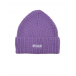 Фиолетовая шапка с лого MSGM | Фото 1