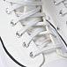 Высокие белые кеды на рифленой подошве Converse | Фото 6