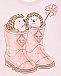 Розовая пижама из хлопка Story Loris | Фото 5
