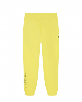 Желтые спортивные брюки с черным лого Givenchy Желтый, арт. H14151 532 | Фото 2