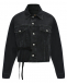 Джинсовая куртка, черная MM6 Maison Margiela | Фото 1