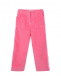 Розовые вельветовые брюки Burberry  | Фото 1