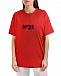 Красная футболка с черным логотипом No. 21 | Фото 8