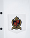 Белая рубашка с гербом-патчем Dolce&Gabbana | Фото 4