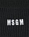 Базовая шапка черного цвета MSGM | Фото 3