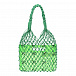 Плетеная сумка с клатчем внутри 27х35х3 см MSGM | Фото 3