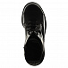 Высокие кожаные ботинки на шунровке и молнии Emporio Armani | Фото 4