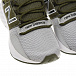 Текстильные кроссовки со вставками цвета хаки NEW BALANCE | Фото 6