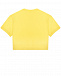 Желтая футболка с розовым лого MARNI | Фото 2