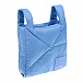 Синяя стеганая сумка, 35x28x7 см Bacon | Фото 3