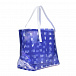 Синяя сумка со сплошным лого, 28x22x15 см MARNI | Фото 2