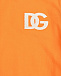 Футболка с лого, оранжевая Dolce&Gabbana | Фото 3