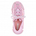 Розовые кроссовки с кружевными вставками Dolce&Gabbana | Фото 4