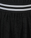 Черное приталенное платье Monnalisa | Фото 4