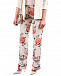 Шелковые брюки с цветочным принтом  | Фото 7