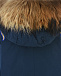 Утепленная куртка-парка с нашивками и отделкой из меха Freedomday | Фото 7