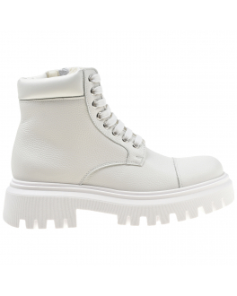 Белые ботинки с флисовой подкладкой Missouri Белый, арт. 85863M BIANCO | Фото 2