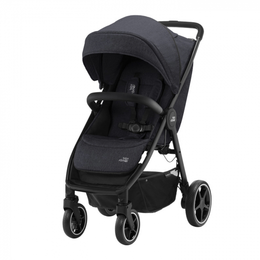 Прогулочная коляска B-Agile R Black Shadow/Black Britax Roemer | Фото 1