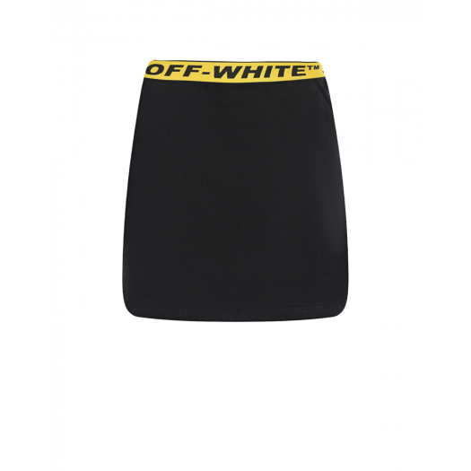 Черная юбка с желтым поясом Off-White | Фото 1