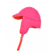 Двухстронняя шапка-ушанка, красный/розовый Yves Salomon | Фото 1