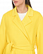 Желтое пальто из шерсти и кашемира Parosh | Фото 7