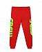 Красные спортивные брюки для мальчиков GCDS | Фото 2