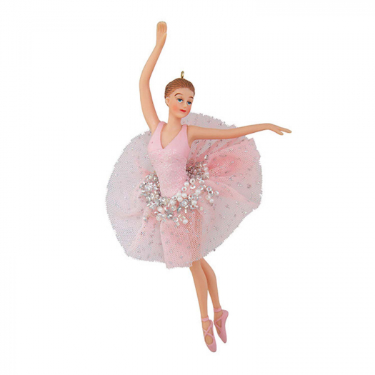 Подвеска Балерина &quot;Розовый вальс&quot; 11х7,5х18 см Holiday Classics | Фото 1
