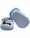 Подарочный набор песочник + пинетки с аппликацией мишка на самокате, голубой Story Loris | Фото 7