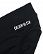Черные плавки с белым логотипом Calvin Klein | Фото 3
