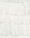Платье-боди, белое Monnalisa | Фото 7