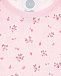 Розовая майка с цветочным принтом Sanetta | Фото 3