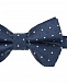 Синий галстук-бабочка в ромбик Silver Spoon | Фото 3